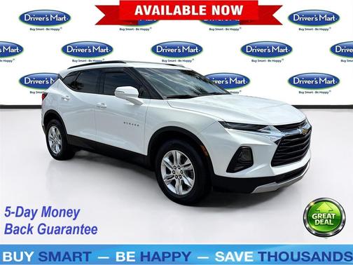 Summit White 2021 Chevrolet Blazer 2LT