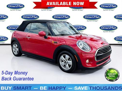 Chili Red 2019 MINI Convertible Cooper