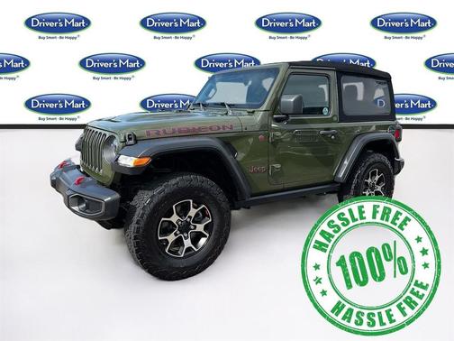 Sarge Green Clearcoat 2021 Jeep Wrangler Rubicon