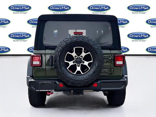 Sarge Green Clearcoat 2021 Jeep Wrangler Rubicon