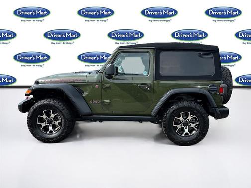Sarge Green Clearcoat 2021 Jeep Wrangler Rubicon