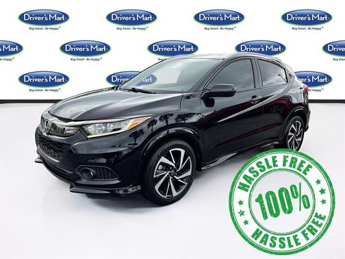 Crystal Black Pearl 2019 Honda HR-V Sport