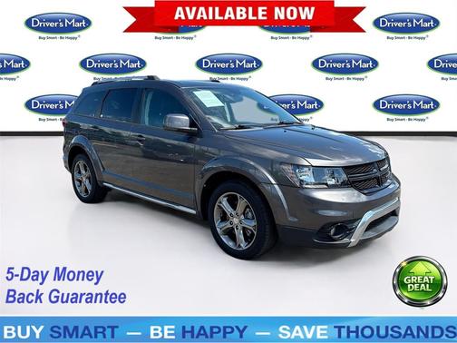 Granite Pearlcoat 2017 Dodge Journey Crossroad