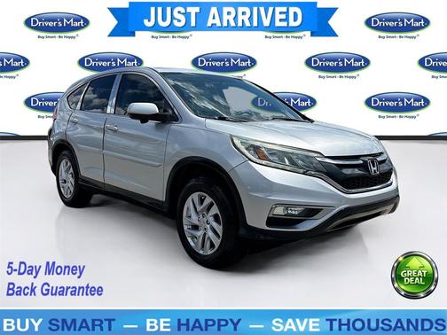 Alabaster Silver Metallic 2015 Honda CR-V EX
