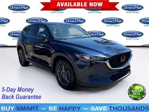 Deep Crystal Blue Mica 2021 Mazda CX-5 Touring