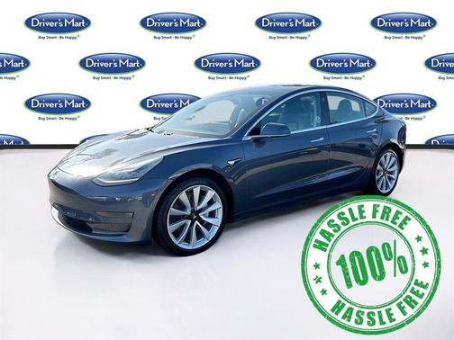 Midnight Silver Metallic 2018 Tesla Model 3 Long Range