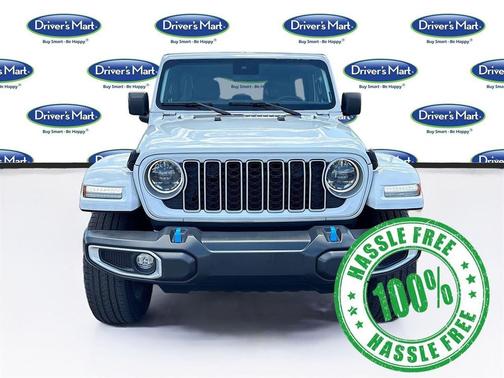 Bright White Clearcoat 2024 Jeep Wrangler 4xe Sahara
