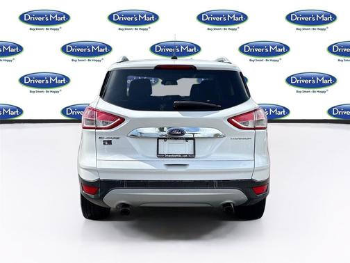 White Platinum Metallic Tri-Coat 2015 Ford Escape Titanium