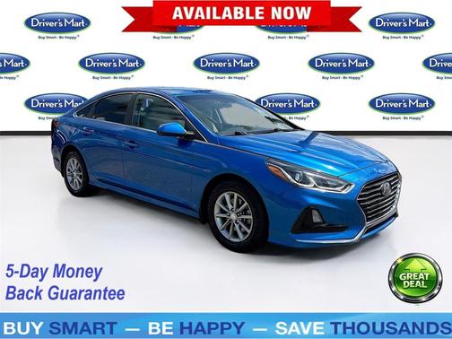 Electric Blue 2018 Hyundai SONATA SE