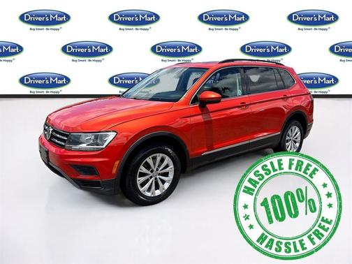 Habanero Orange Metallic 2018 Volkswagen Tiguan 2.0T SE 4MOTION