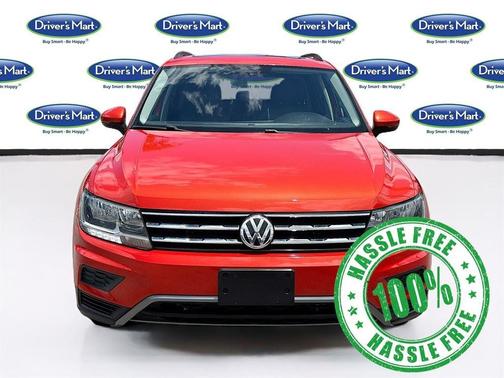 Habanero Orange Metallic 2018 Volkswagen Tiguan 2.0T SE 4MOTION