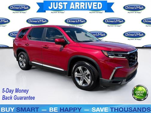 Radiant Red Metallic II 2025 Honda Pilot EX-L