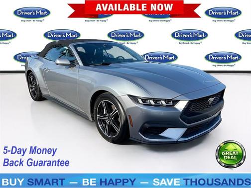 Iconic Silver 2025 Ford Mustang EcoBoost Premium