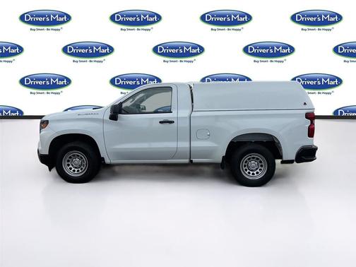 Summit White 2023 Chevrolet Silverado 1500 WT