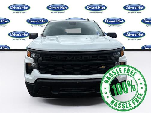 Summit White 2023 Chevrolet Silverado 1500 WT