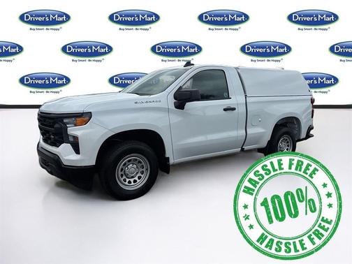 Summit White 2023 Chevrolet Silverado 1500 WT