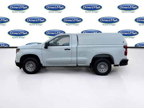 Summit White 2023 Chevrolet Silverado 1500 WT
