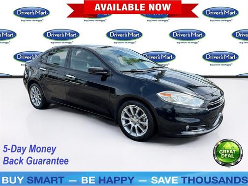 Pitch Black Clearcoat 2013 Dodge Dart Limited