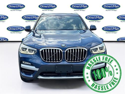 Phytonic Blue Metallic 2019 BMW X3 xDrive30i