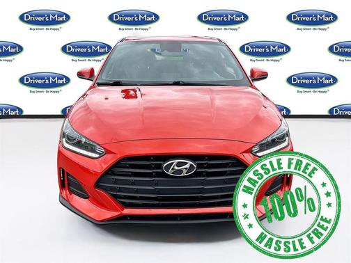 Sunset Orange 2021 Hyundai Veloster 2