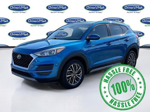 Aqua Blue 2019 Hyundai TUCSON SE
