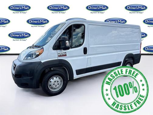 Bright White Clearcoat 2020 RAM ProMaster 1500 Low Roof