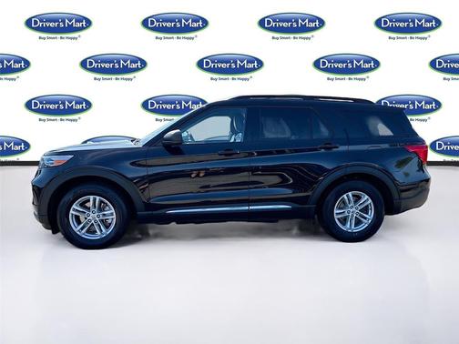Agate Black 2023 Ford Explorer XLT