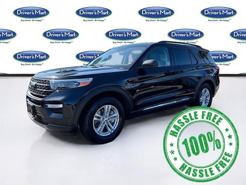 Agate Black 2023 Ford Explorer XLT
