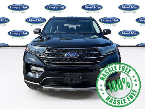 Agate Black 2023 Ford Explorer XLT