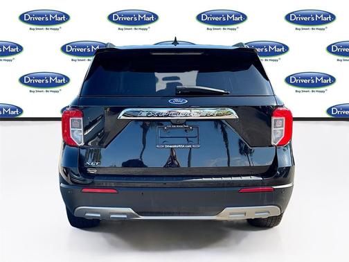 Agate Black 2023 Ford Explorer XLT