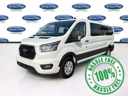 Oxford White 2023 Ford Transit-350 XLT