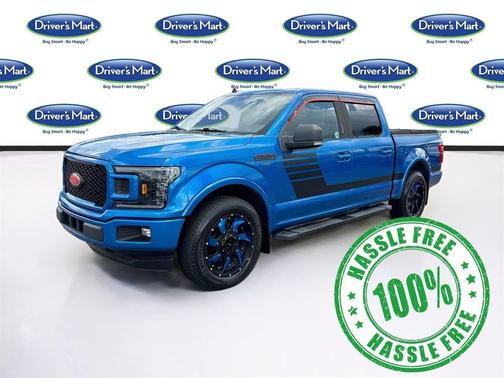 Velocity Blue 2019 Ford F-150 XLT