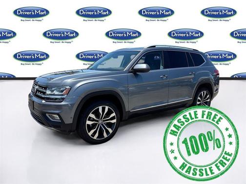Platinum Gray Metallic 2019 Volkswagen Atlas 3.6L SEL Premium