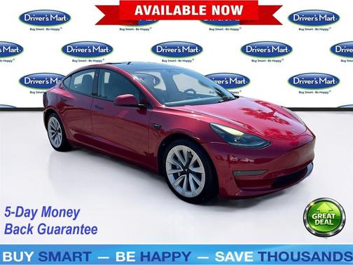 Red Multi-Coat 2023 Tesla Model 3 Standard Range