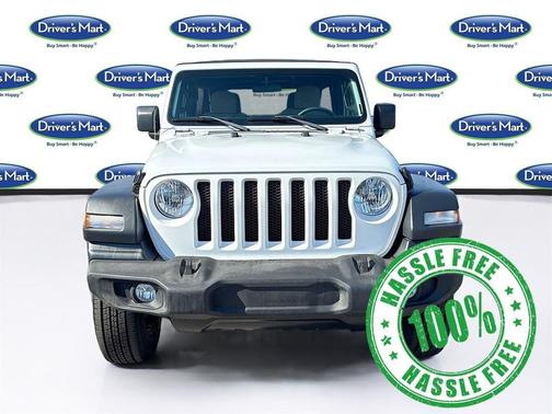 Bright White Clearcoat 2023 Jeep Wrangler Sport