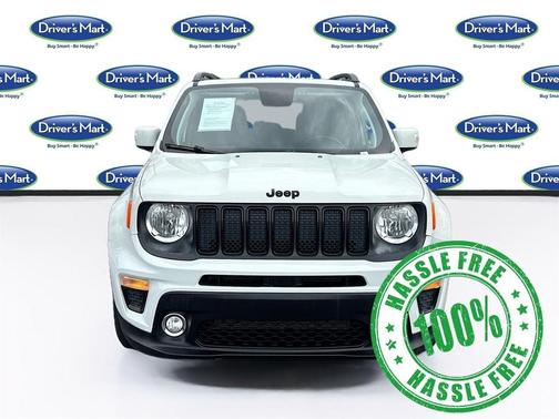 Alpine White Clearcoat 2019 Jeep Renegade Altitude