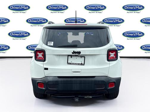 Alpine White Clearcoat 2019 Jeep Renegade Altitude