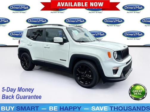Alpine White Clearcoat 2019 Jeep Renegade Altitude
