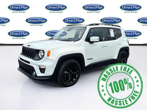 Alpine White Clearcoat 2019 Jeep Renegade Altitude