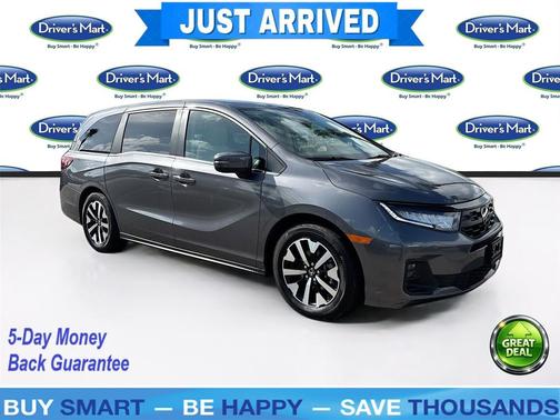 Crystal Black Pearl 2025 Honda Odyssey EX-L