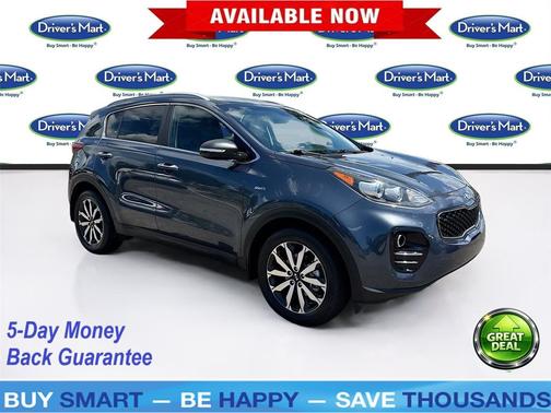 Pacific Blue 2017 Kia Sportage EX