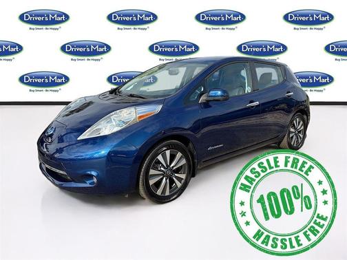 Deep Blue Pearl 2017 Nissan Leaf SL