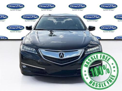 Crystal Black Pearl 2015 Acura TLX V6 Advance