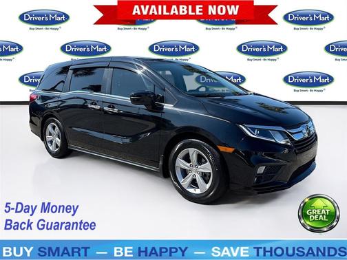 Crystal Black Pearl 2019 Honda Odyssey EX-L w/Navigation/RES