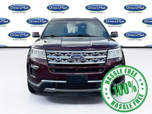 Burgundy Velvet Metallic Tinted Clearcoat 2018 Ford Explorer Limited