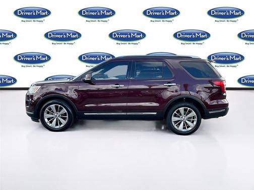 Burgundy Velvet Metallic Tinted Clearcoat 2018 Ford Explorer Limited