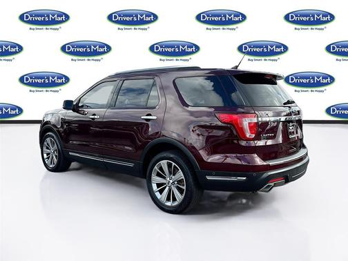 Burgundy Velvet Metallic Tinted Clearcoat 2018 Ford Explorer Limited