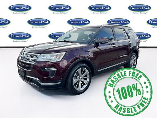 Burgundy Velvet Metallic Tinted Clearcoat 2018 Ford Explorer Limited