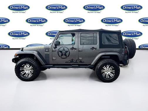 Granite Crystal Metallic Clearcoat 2016 Jeep Wrangler Unlimited Freedom