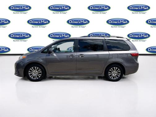 Predawn Gray Mica 2020 Toyota Sienna XLE